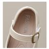 New Korean Style Girls' Autumn Fashion Comfortable Soft Sole Casual Leather Shoes