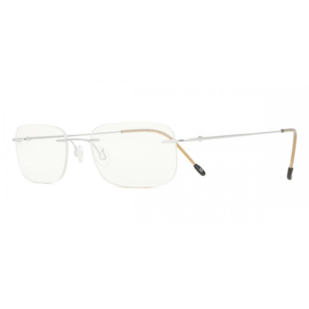 Rimless Rectangle Silver Smartbuy Collection Bethanana Ttgv01 003 Fashion Unisex Eyeglasses