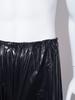 Unisex PVC Sauna oblek Dlouhý rukáv Zip S kapucí Stahovací šňůrka Bunda Vrchní díly Kalhoty Cvičení Trénink