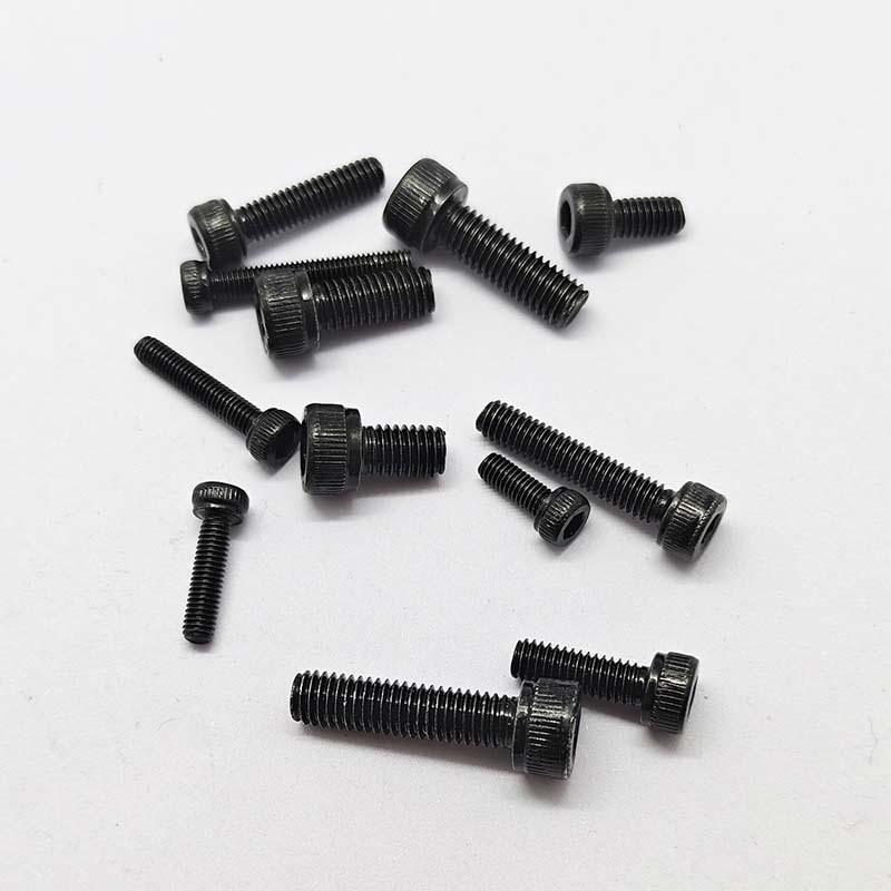 Black Zinc Plated 304 Stainless Steel Hex Socket Head Cap Screws DIN912 M3/M4/M5