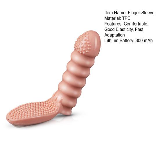 1Set Vibrator Thickening Increase Climax TPE Functional G Spot Sex Masturbator for Female