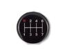 Crystal Shift with Conversion for Fuso Super Hino Isuzu and Quon Knob, Foam, 150mm, Clear/Red, Adapter, Great, Profia, UD, Kuon, (MM75-3103-CLR)