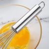 Egg Whisk Balloon Shape Heat-Resistant Stainless Steel DIY Fondant Cake Egg Beater for Kitchen