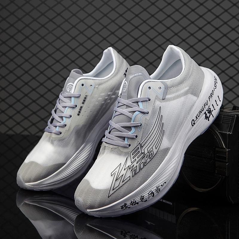 Foreign Trade Running Shoes Men's Shoes Sports Shoes Rebound Student Sports Students Special Running Shoes Ultra-light Marathon Shoes Training Shoes