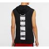 Jordan Air Dri-Fit Ermeløs Hettegenser Basketballvest Med Bokstavtrykk På Ryggen Herre Topper Svart Hvit CW0373-010