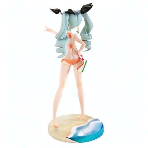 Girls & Panzer the Movie Premium Summer Beach Figure "Anchovy" (Prize)