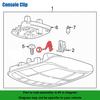 OAUTOO 30pcs Center Console Radio DVD Dash Panel Switch Bezel Clip Body Trim Retainer for Ford W714972-S300, GM 94748652