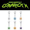 Forhåndsbestilling 2025 MONSTA X CONNECT X Offisiell MD MONMUNGCHI Tastaturknapp Nøkkelring