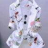 Women's Summer Thin Blazer Cardigan One Button Slim Fit Sun Protection Jacket
