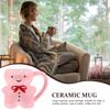 Ceramic Mug Porcelain Water Lovely Breakfast Cup Ginger Tea Christmas Decorative Coffee Mugs Ceramics Man for Men