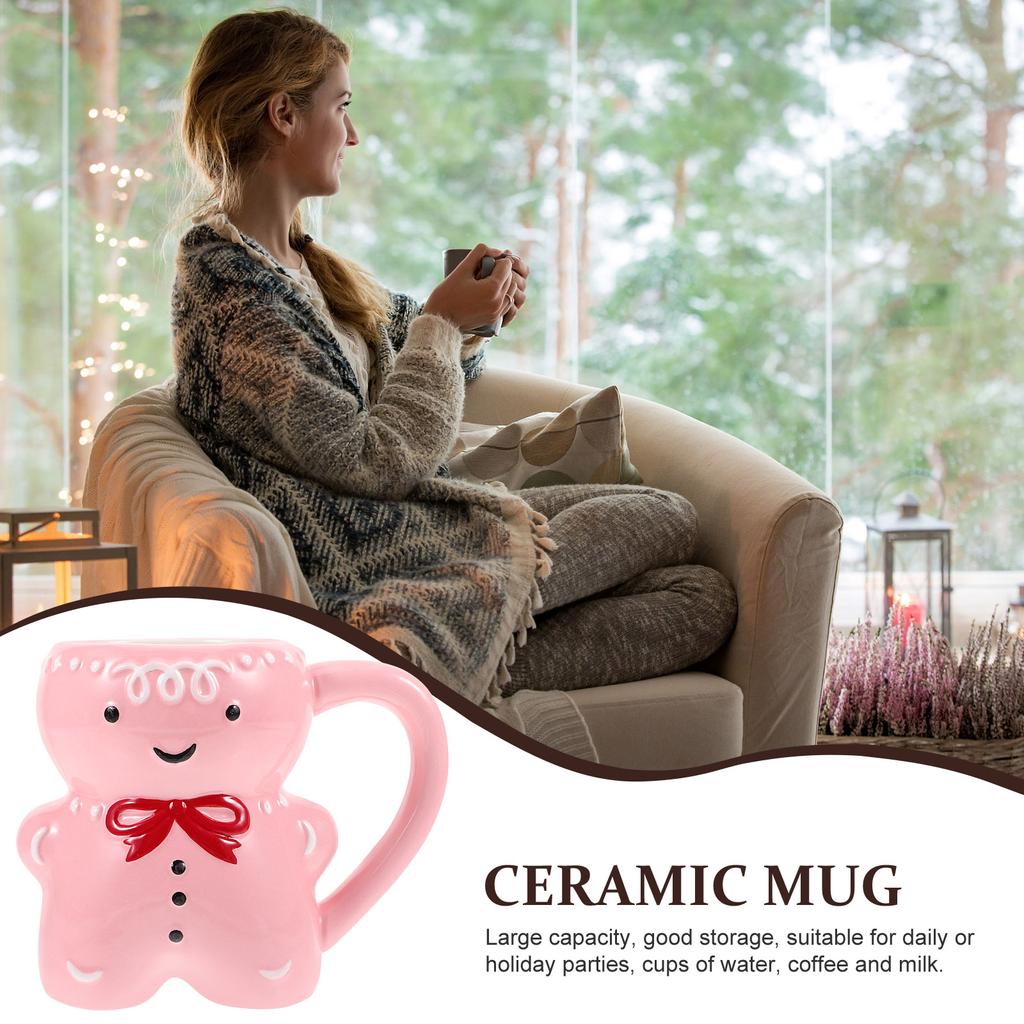 Ceramic Mug Porcelain Water Lovely Breakfast Cup Ginger Tea Christmas Decorative Coffee Mugs Ceramics Man for Men