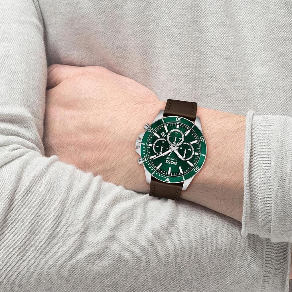 Hugo Boss 1514098 Troper Green Men's Watch