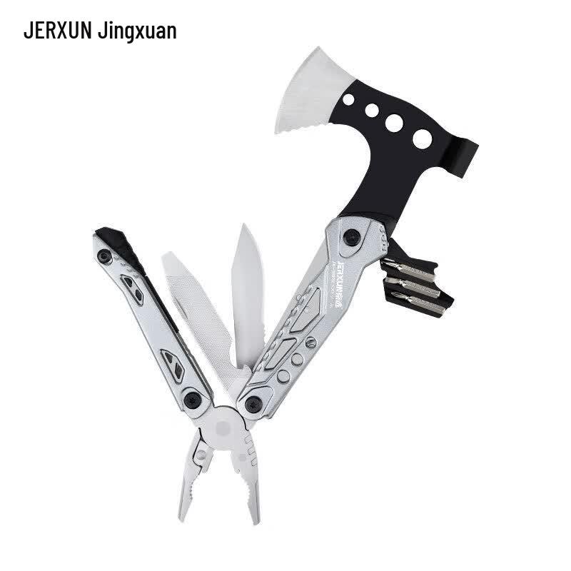 JERXUN Folding Survival Multi-tool Axe