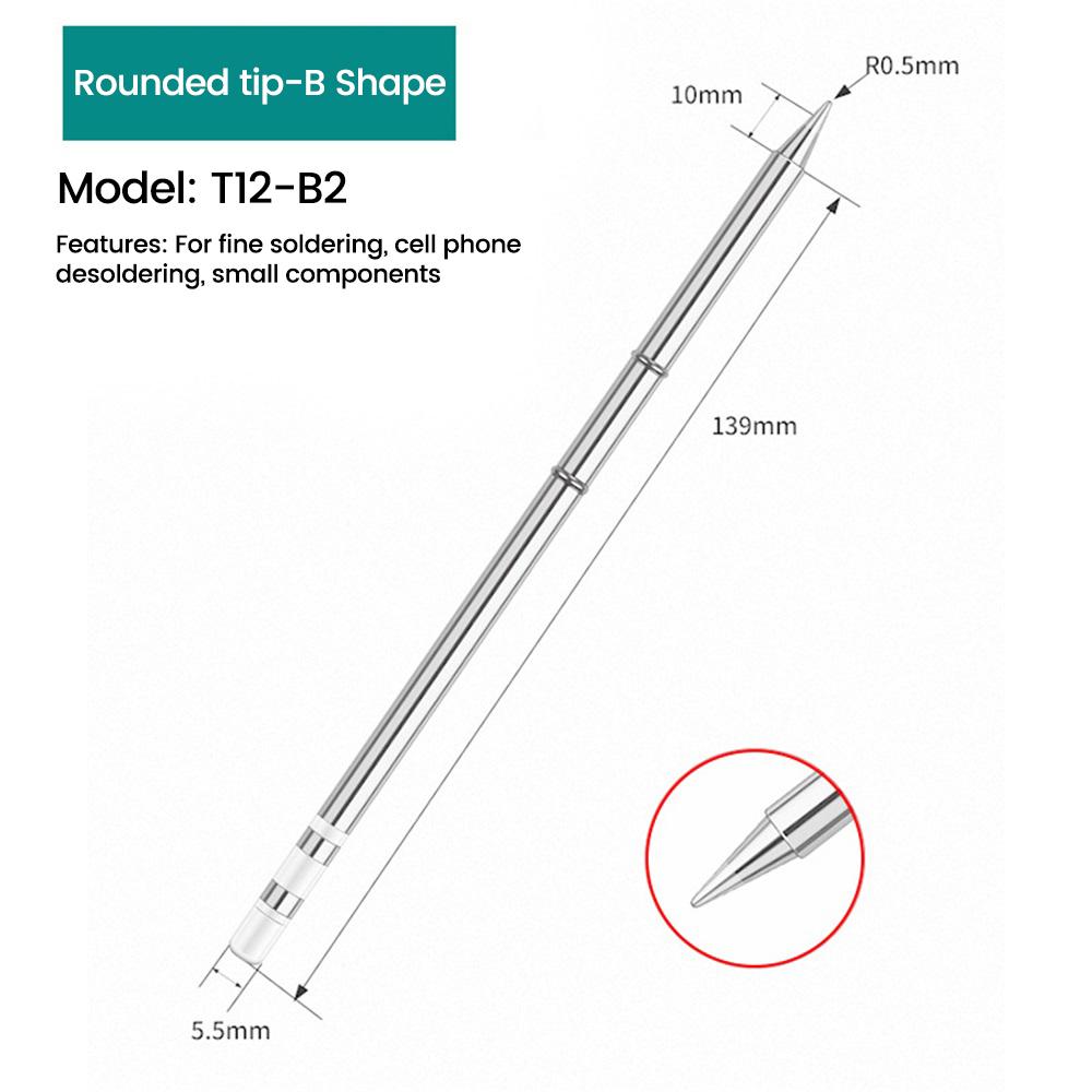 T12 Soldering Solder Iron Tips T12 Series Replace Soldering Iron Tips For Hakko fx951 DIY Soldering Station Kits