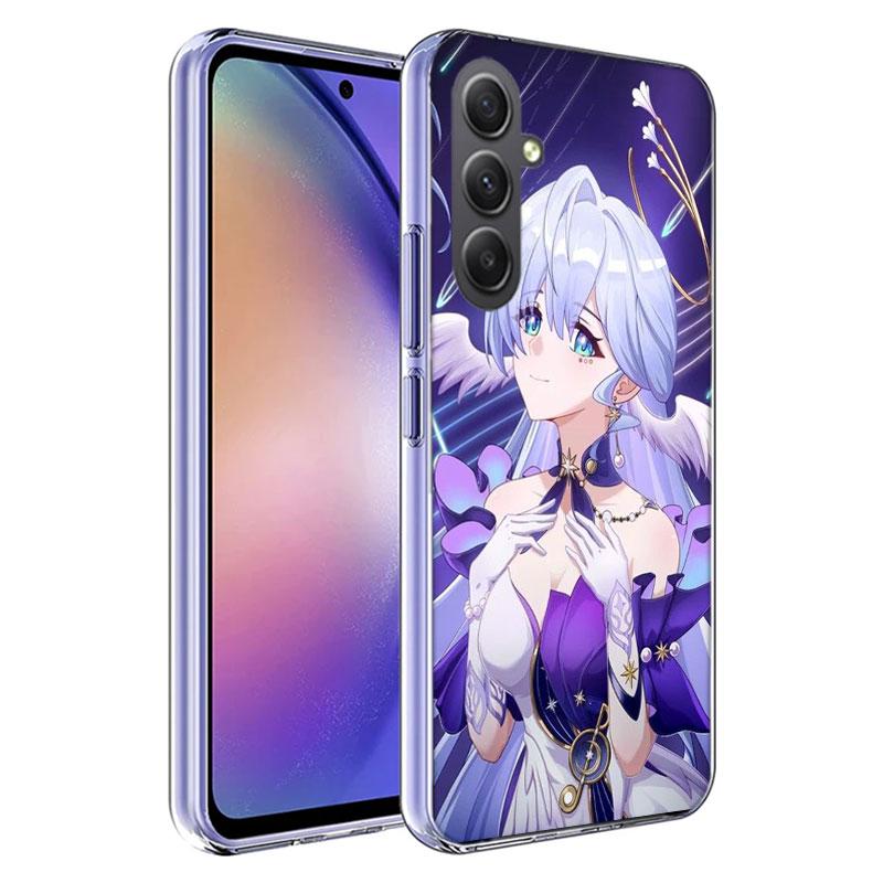 Star Rail Robin Phone Case for Samsung A17 A37 A57 A07 A16 A26 A36 A56 A06 A02S A12 A22 A32 A52S A04S A14 A24 A34 A54 A03 A13 A3
