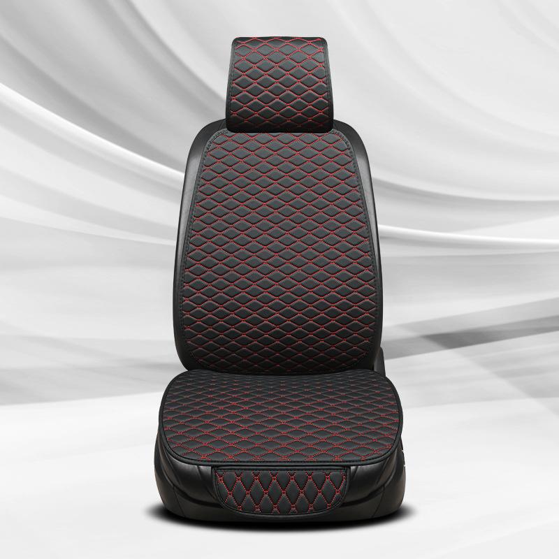 Car Seat Covers Pu Leather Seat Cover Sets Automobiles Universal Auto Interior Cushion Accessories Four Season Protect Set Mats