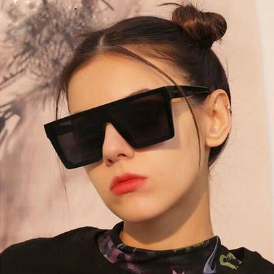 New Oversize Square Fashion Colorful Women Sunglasses Men Cycling Sport Sun Glasses Vintage Brand Design Shades Uv400 Eyewear