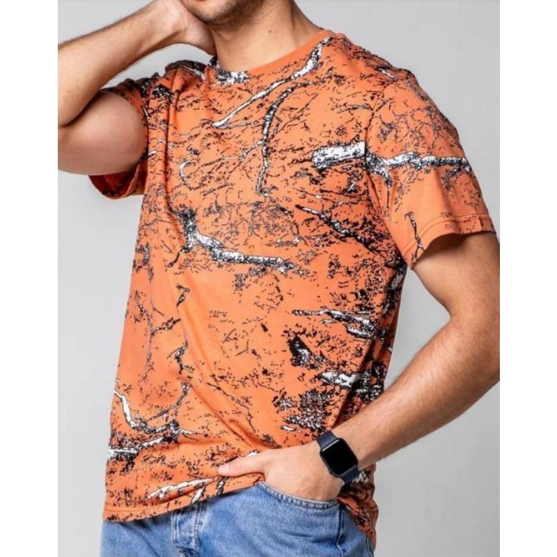 

Round Neck 3D Printed Short-sleeved T-shirt Summer Casual Men s Breathable and Refreshing T-shirt 6XL