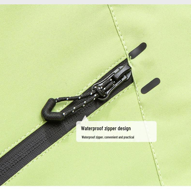 Spring/Autumn Waterproof Hooded Windbreaker - Unisex Outdoor Sports Jacket