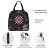 Gothic Blood Moon Pattern Insulated Lunch Bag for Women Children Portable Food Boxes Thermal Lunch Box Tote