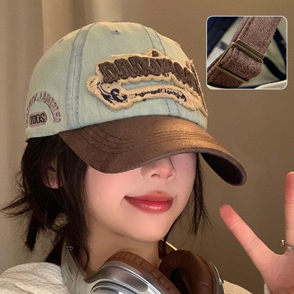 Cotton American Retro Baseball Caps Hip Hop Baseball Hat  Spring Summer Autumn