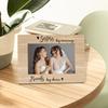Sister Picture Frames, Bonus Sister in Law Gifts, Unbiological Sister Gifts, Wedding Photo Frame 4x6 from Bride, Sisters by Marriage Friends by