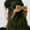 VINTAGE HOLLYWOOD Suede Double Ribbon Hairpin_VH249OHB008M