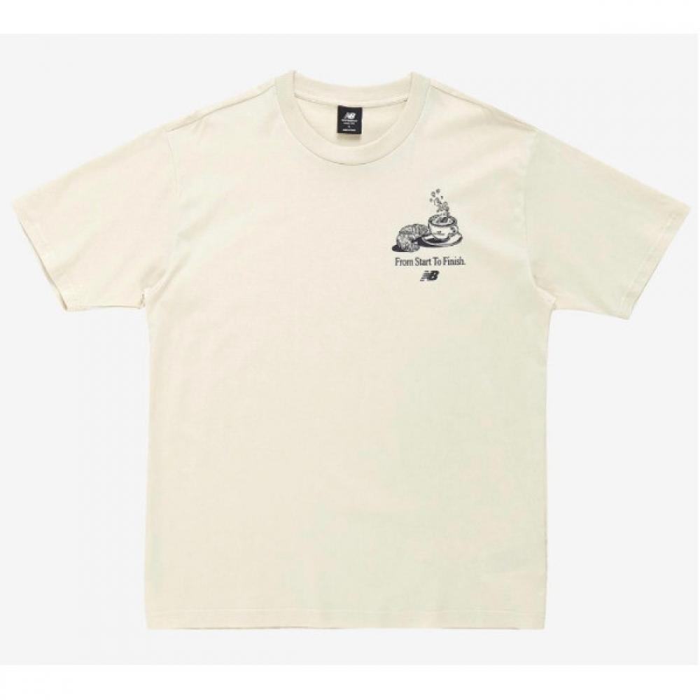 

New Balance Essential Cafe Java Short Sleeve Tee Nbned2s321 35 51 1.NBNED2S321 35/M