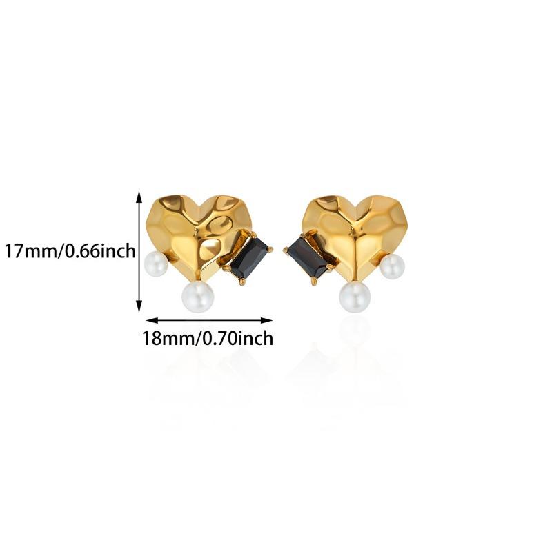 Explosive Imitation Pearl Sweet Small Fresh Mini Five-pointed Star Fashion Stud Earrings Light Luxury Earrings Earrings with Accessories