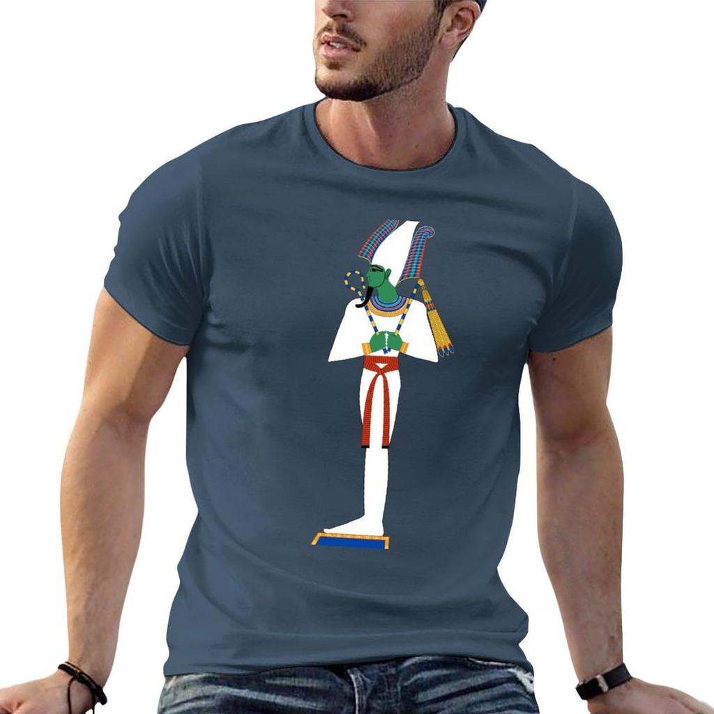 Egyptian God Of The Underworld Osiris TShirt Basic Tee Shirt For Everyday Outfit