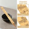 500pcs Disposable Chopstick Sleeves - Chinese Chopsticks Pockets Bulk Bags for Restaurant