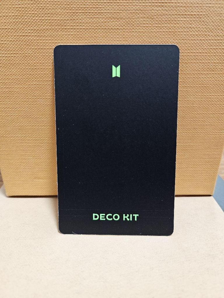 [USED] Final Price Drop *Official* Jungkook Trading Card Deco Kit