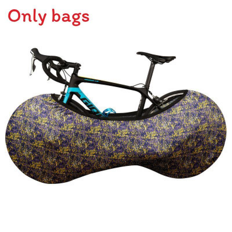 Bike Elastic Anti Dust Cover Indoor Bicycle Storage Bag Garage Wheel Chain Cover