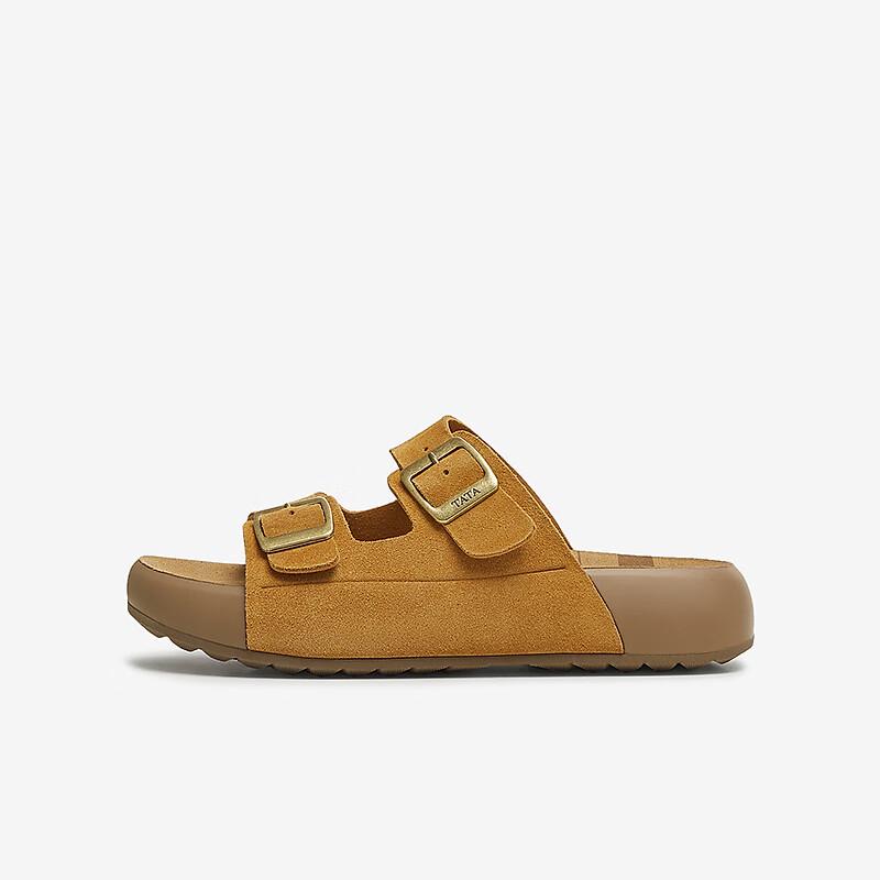 TATA Women s Thick-Soled Birkenstock Style Sandals 37