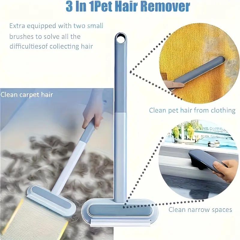 Pet Hair Roller Remover Dog Convenient Cleaning for Cats Fur Clean Brush Base Home Furniture Sofa Clothes Cleaner Brush