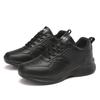 Sneakers Women's white shoes Women's flat-bottomed leather surface waterproof sports and leisure shoes Soft sole wear-resistant ultra-light