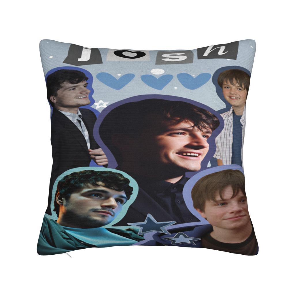 Josh Hutcherson Pillow Case  Square Pillow Cover For Living Room Sofa Fashion Cushion Cover