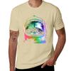 Astronaut Raccoon T-Shirt Short sleeve tee quick-drying blacks t shirts