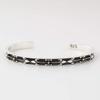 Silver 925 Bangle with Lily [cmy select] Emblem, Women's, cmy190202-10