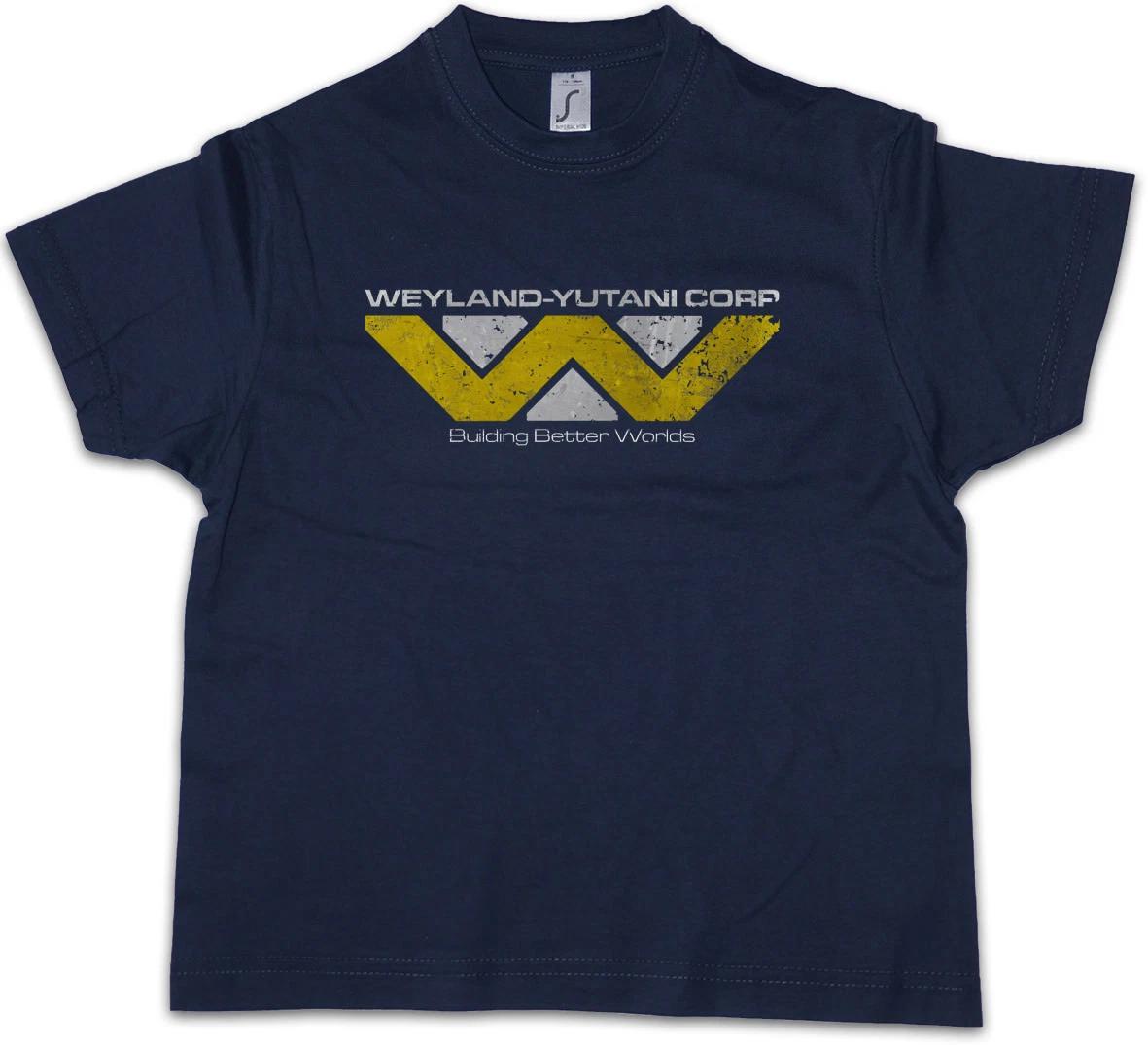 WEYLAND YUTANI CORP Kids Boys T-Shirt USCSS Alien Logo Corperation 160