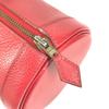 Hermes Vintage Mini RD Cylindrical Hand Bag Ardennes Red