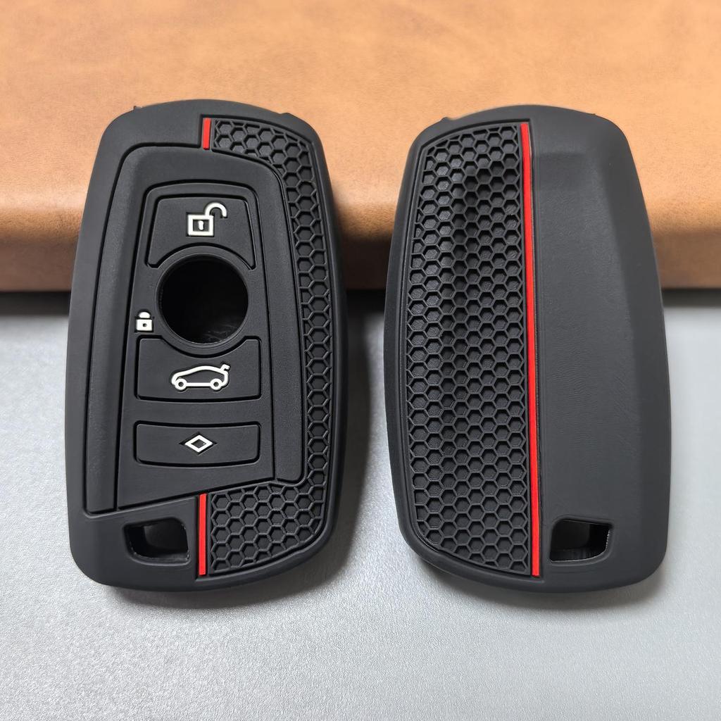 Silikon-Schlüsselhülle für BMW 1-7er Serie & X-Modelle (320Li/320i GT, 525Li, X3/X4/X5)