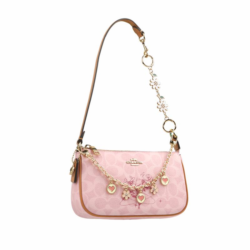 COACH shoulder bag [Customized bag] Nolita 19 Jiuqi Xinghuayu Classic Presbyopia Princess Style Literary Dopamine Korean Style HanDanTaoWuLiHe