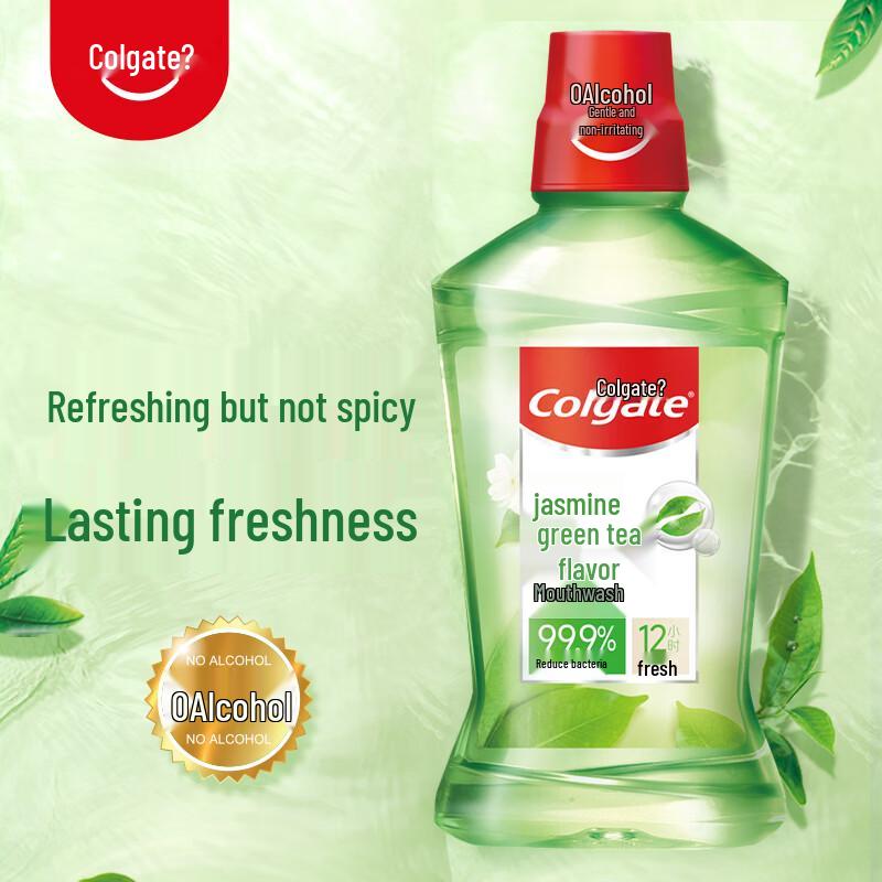Colgate Fresh Breath Jasmine Green Tea Mouthwash