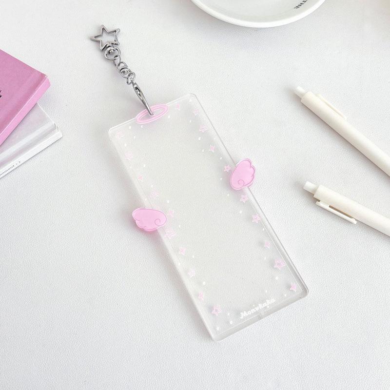 Photo Booth Album Portable Four Compartment Holder Angel Wings Frames Lightweight 2x6 Inch Photo Holder For Photo Strips Gifts