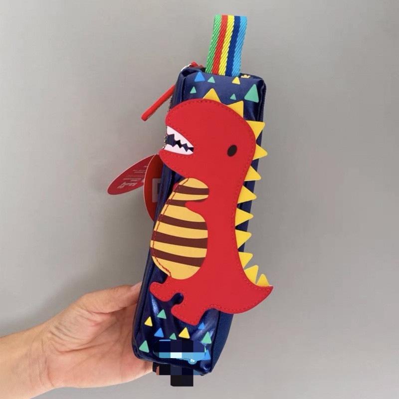 Purple Rabbit Cartoon Pencil Case for Kids - Large Capacity Stationery Bag