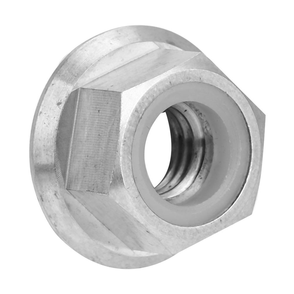 1pc M5 M6 M8 M10     Alloy Flange Lock Nut for   Motorcycle (M6X1.0)