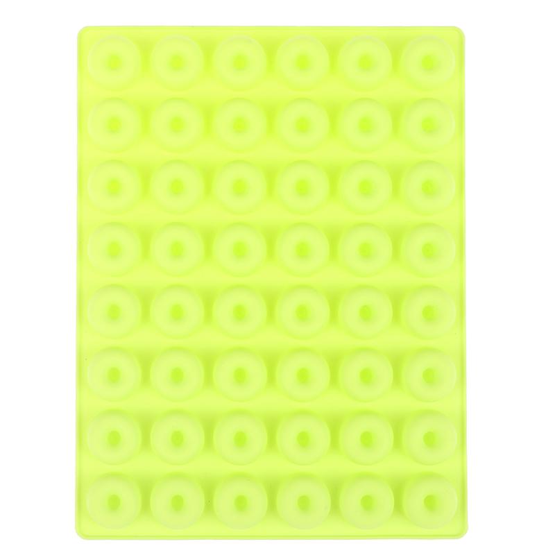 

Мини-форма для пончиков, 48 отверстий, мини-формы для торта, пончиков, кухонные аксессуары, инструмент зелёный