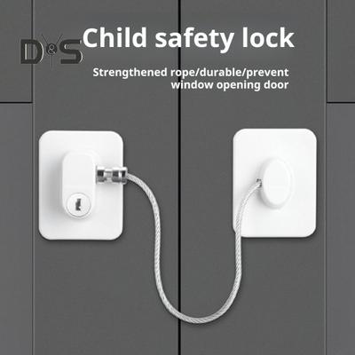 Blocco di sicurezza per finestre Installazione senza perforazione Funzione di limitazione per la sicurezza dei bambini Blocco limitatore per finestre a prova di bambino per porte scorrevoli Finestre