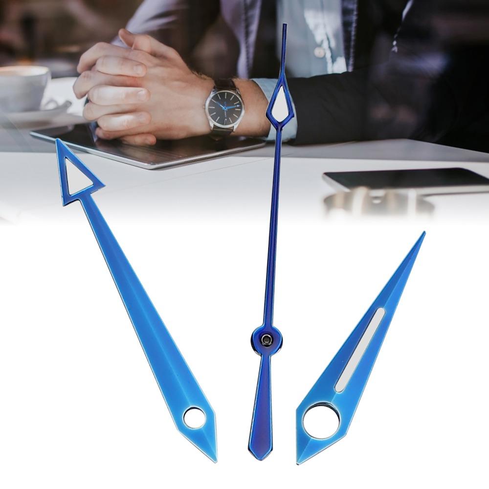 Gold Color Watch Needle Blue Color Watch Accessory for ETA2824 watch movement DIY Replacement